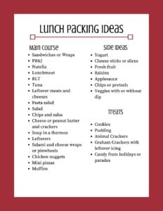 Simple School Lunch Ideas for People Sick and Tired of Packing