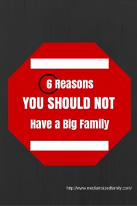 Reasons You Should Not Have a Big Family from Medium Sized Family http://wp.me/p6sbns-bX 