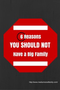 Reasons You Should Not Have a Big Family from Medium Sized Family http://wp.me/p6sbns-bX 