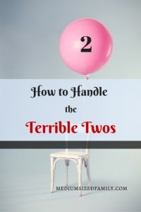 How to Handle the Terrible Twos