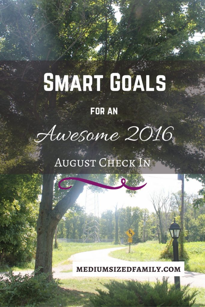 Smart Goals August Check In. Learn how we're reaching our big hairy audacious goal of paying off debt this year.