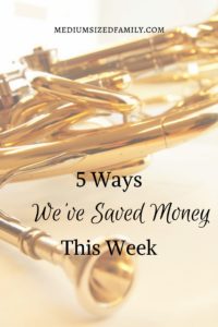 5 Ways We've Saved Money This Week 47. Looking for money saving tips? This blogger shares ways her family has saved each week. There's a whole series of ways to save money here.
