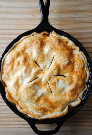 Easy Skillet Apple Pie Recipe