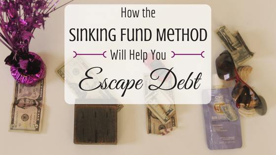 How the Sinking Fund Method Will Help You Escape Debt