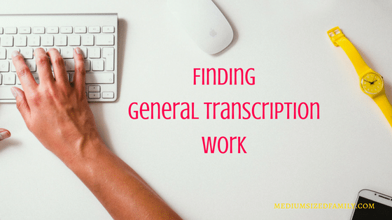 Finding general transcription work
