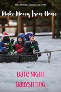 Make money from home with date night babysitting. Get babysitting ideas to help you set the date, how much you'll charge for babysitting, and more.