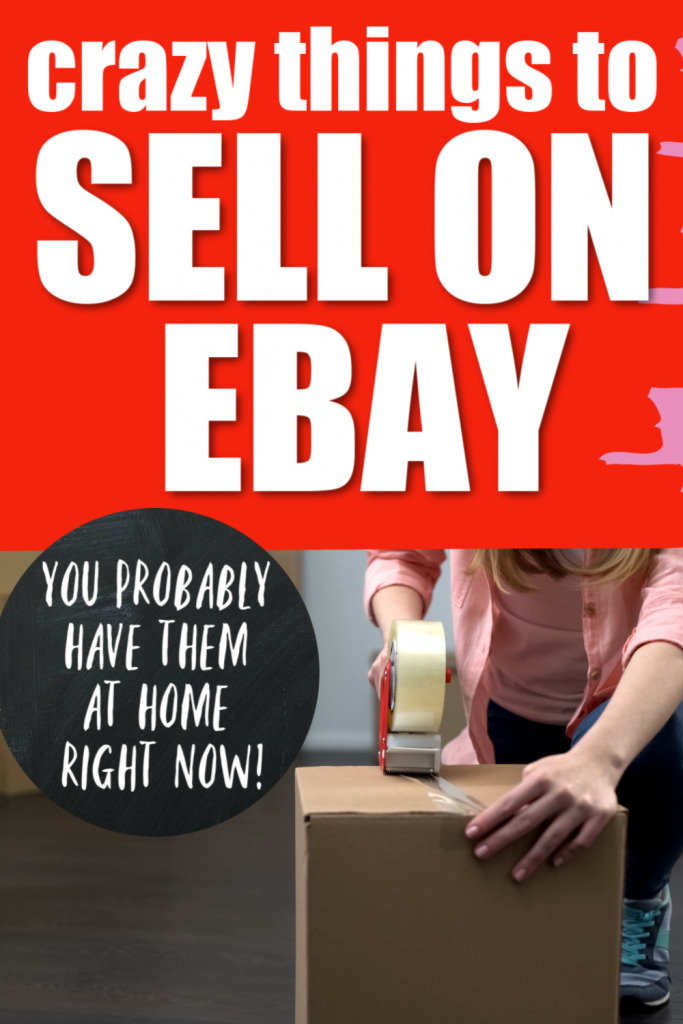 The Best Things To Sell On Ebay for Beginners, Things to sell that you have at home, declutter your house and sell on Ebay, easy, top, popular, odd, good, weird things to try selling on ebay, random products #ebay #sellonebay #makemoneyfromhome #ebaysellingtips #ebaysellingproducts #ebaysellingideas