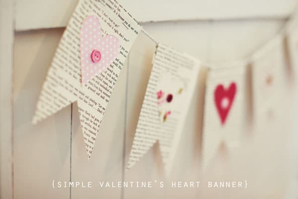 Simple and cheap Valentine's Day decor ideas