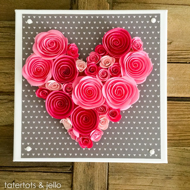 Valentine's Day Ribbon Wreath - landeelu.com