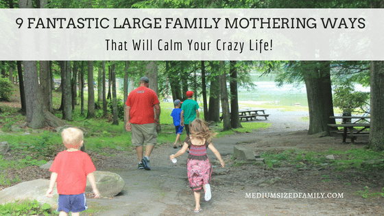 9 Fantastic Large Family Mothering Ways That Will Calm Your Crazy Life