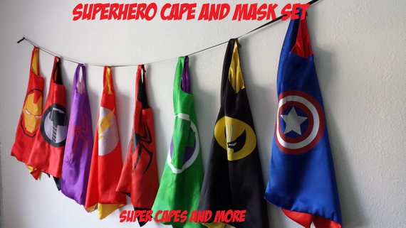 Superhero mask and cape