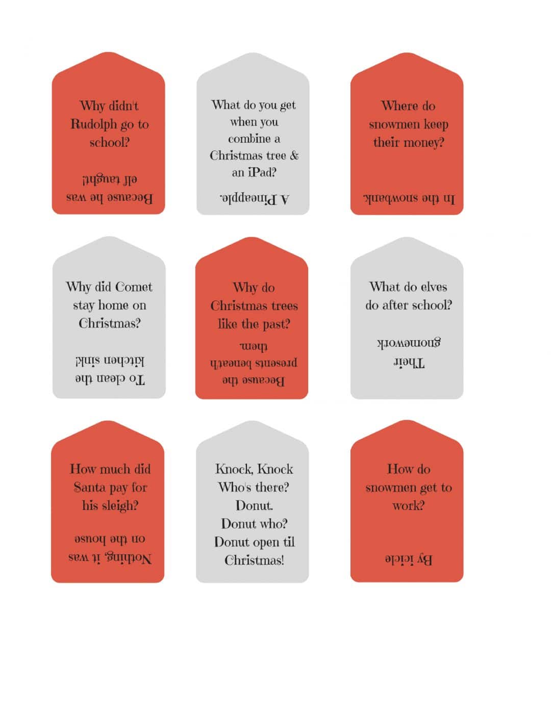 Funny Christmas Tags: The Free Printable With A Good Laugh!