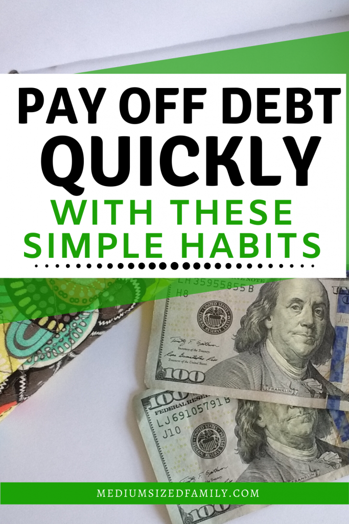 Pay off debt quickly with these habits and tricks so you can get rid of credit card debt and become debt free fast