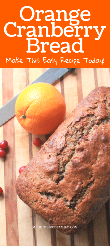 Grab this easy orange cranberry bread recipe and make this quick bread today! This is the best recipe for Christmas or any other event...yummy fall or winter breakfast, dessert, potluck recipe, or snack!