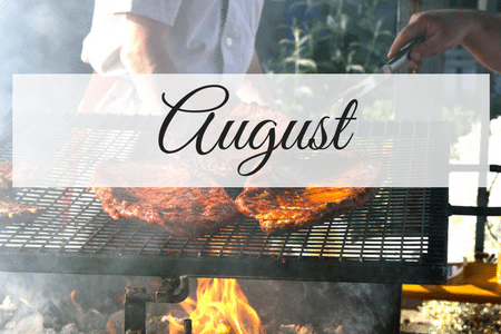 August Meal Plan