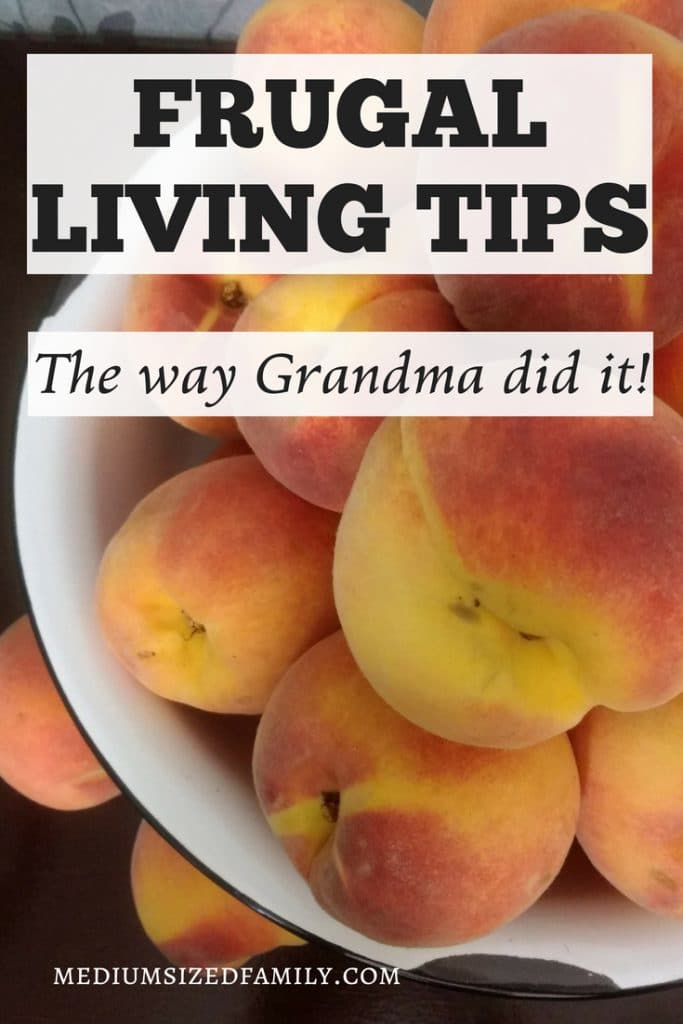 These frugal living tips are perfect for saving money and simplifying life. Learn how to DIY your way into a debt free life using the same tricks Grandma used in her home!