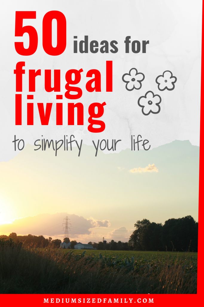 Use these frugal living ideas to simplify life. The perfect hacks to save money, with everything you need to change your lifestyle.