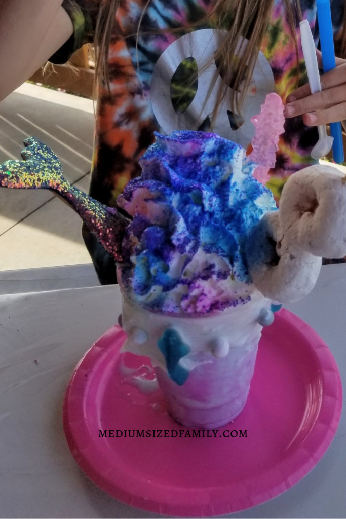 Ice cream that looks like art is affordable family fun!