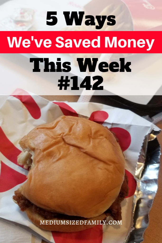 5 Ways We've Saved Money This Week 142 The best money saving tips for families every week