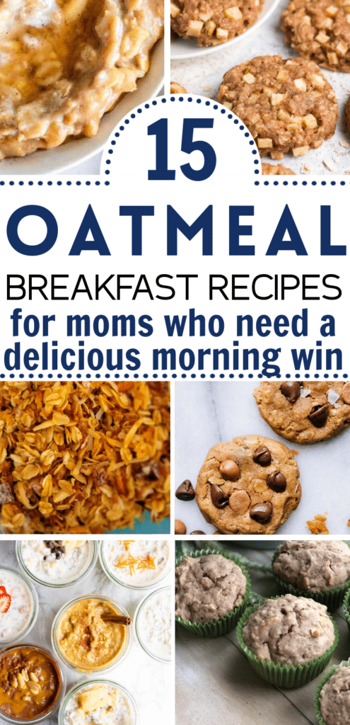 The best breakfast oatmeal recipes for kids. Healthy quick morning breakfast ideas.