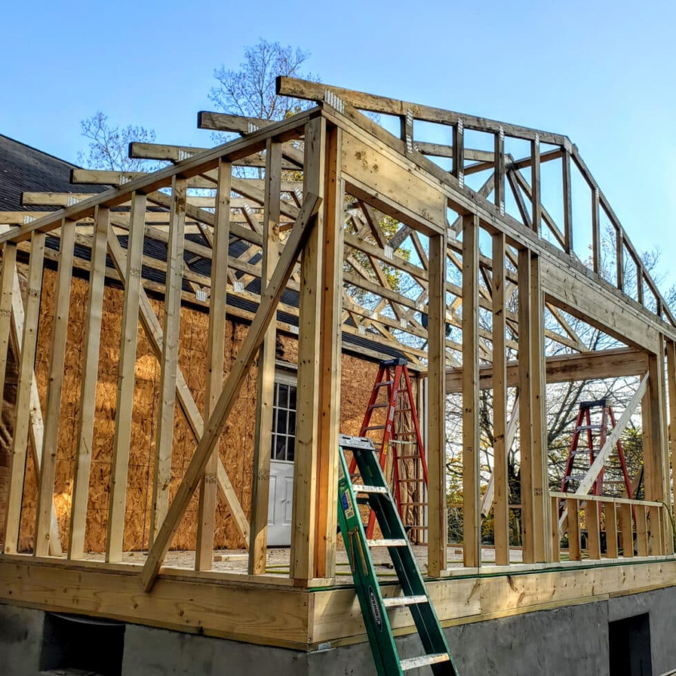 The Dirty Details Of Home Addition On A Budget: Step Two - Medium Sized ...