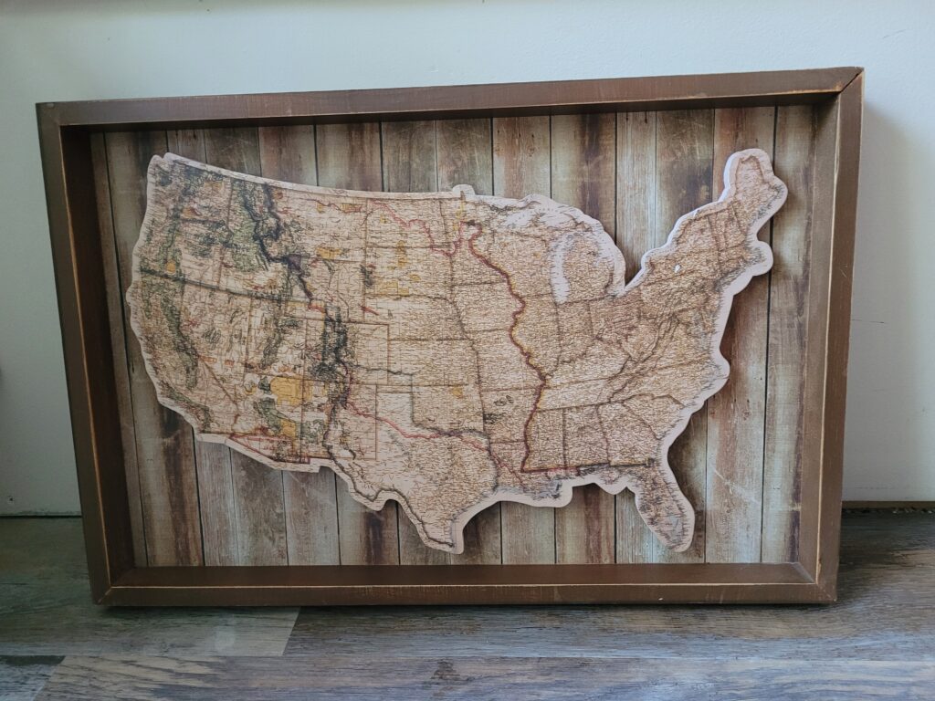 United States map