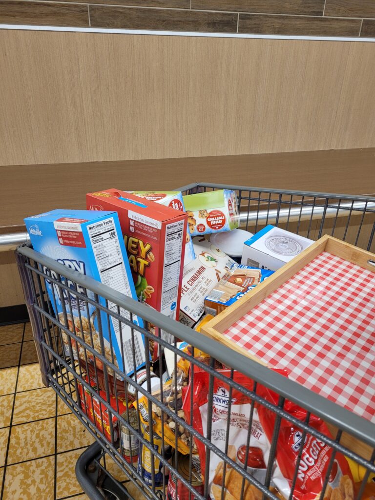 grocery cart